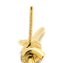 ティファニー Tiffany & Co ダイヤモンドピアス イエローゴールド K18YG ダイヤモンド ピアス T&Co. Au750 18K 18金 リボン 結び目デザイン