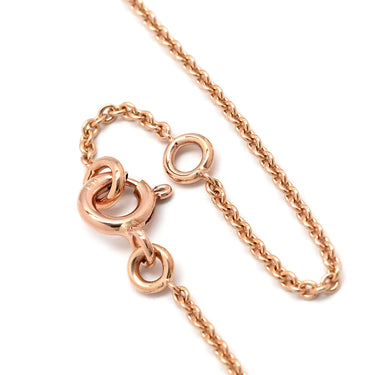 エルメス HERMES シェーヌダンクル ファランドール PM H108615B 00 ピンクゴールド K18PG ネックレス RG Au750 18K 18金