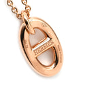 エルメス HERMES シェーヌダンクル ファランドール PM H108615B 00 ピンクゴールド K18PG ネックレス RG Au750 18K 18金