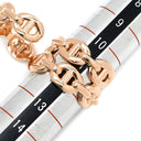エルメス HERMES シェーヌダンクル アンシェネ ダブル H221611B ローズゴールド K18RG #53 リング 指輪 18K PG 12号