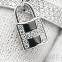 エルメス HERMES ケリー カデナ MM H221615B ホワイトゴールド K18WG ダイヤモンド #53 リング 指輪 Au750 18K 18金 ダイヤ パヴェ 13号