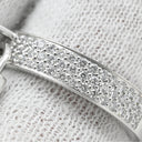 エルメス HERMES ケリー カデナ MM H221615B ホワイトゴールド K18WG ダイヤモンド #53 リング 指輪 Au750 18K 18金 ダイヤ パヴェ 13号