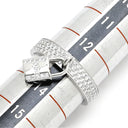 エルメス HERMES ケリー カデナ MM H221615B ホワイトゴールド K18WG ダイヤモンド #53 リング 指輪 Au750 18K 18金 ダイヤ パヴェ 13号