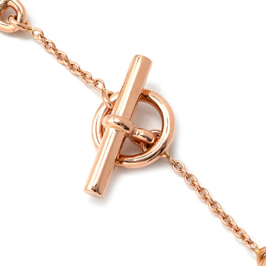 エルメス HERMES ファランドール ローズゴールド K18PG ST ブレスレット ピンクゴールド 18K 750