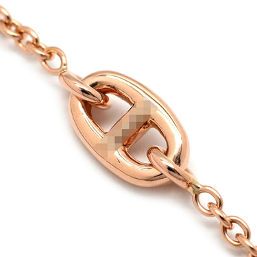 エルメス HERMES ファランドール ローズゴールド K18PG ST ブレスレット ピンクゴールド 18K 750