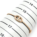 エルメス HERMES ファランドール ローズゴールド K18PG ST ブレスレット ピンクゴールド 18K 750