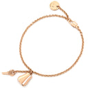 エルメス HERMES ケリー クロシェット PM H220467B ピンクゴールド K18PG ST ブレスレット ローズゴールド RG