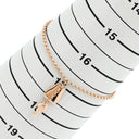 エルメス HERMES ケリー クロシェット PM H220467B ピンクゴールド K18PG ST ブレスレット ローズゴールド RG