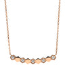 ショーメ CHAUMET ビー ドゥ ショーメ ハニカム 083983-000 ピンクゴールド K18PG ダイヤモンド ネックレス Bee My Love 5P 5石 5粒 ダイヤモンド