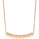 ショーメ CHAUMET ビー ドゥ ショーメ ハニカム 083983-000 ピンクゴールド K18PG ダイヤモンド ネックレス Bee My Love 5P 5石 5粒 ダイヤモンド