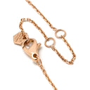 ショーメ CHAUMET ビー ドゥ ショーメ ハニカム 083983-000 ピンクゴールド K18PG ダイヤモンド ネックレス Bee My Love 5P 5石 5粒 ダイヤモンド