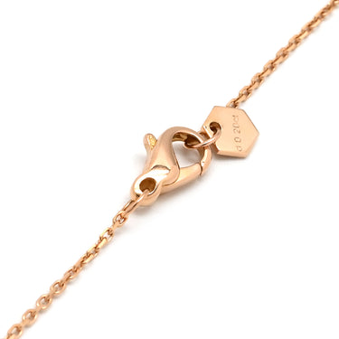 ショーメ CHAUMET ビー ドゥ ショーメ ハニカム 083983-000 ピンクゴールド K18PG ダイヤモンド ネックレス Bee My Love 5P 5石 5粒 ダイヤモンド