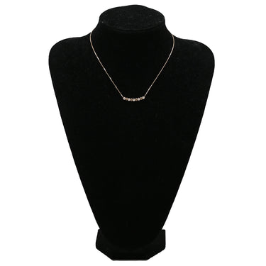 ショーメ CHAUMET ビー ドゥ ショーメ ハニカム 083983-000 ピンクゴールド K18PG ダイヤモンド ネックレス Bee My Love 5P 5石 5粒 ダイヤモンド