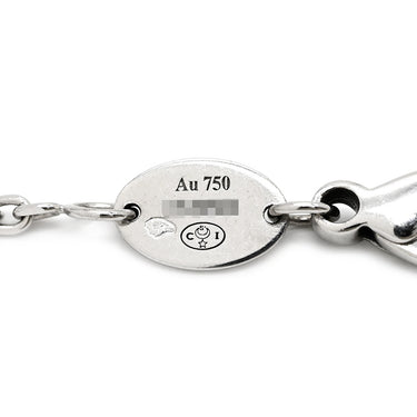 ショーメ CHAUMET リアン セデュクシオン 084008 ホワイトゴールド K18WG ダイヤモンド ネックレス ダイヤ パヴェ K18WG Au750 18K 18金 リボンモチーフ