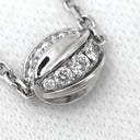 ショーメ CHAUMET リアン セデュクシオン 084008 ホワイトゴールド K18WG ダイヤモンド ネックレス ダイヤ パヴェ K18WG Au750 18K 18金 リボンモチーフ