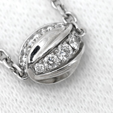 ショーメ CHAUMET リアン セデュクシオン 084008 ホワイトゴールド K18WG ダイヤモンド ネックレス ダイヤ パヴェ K18WG Au750 18K 18金 リボンモチーフ