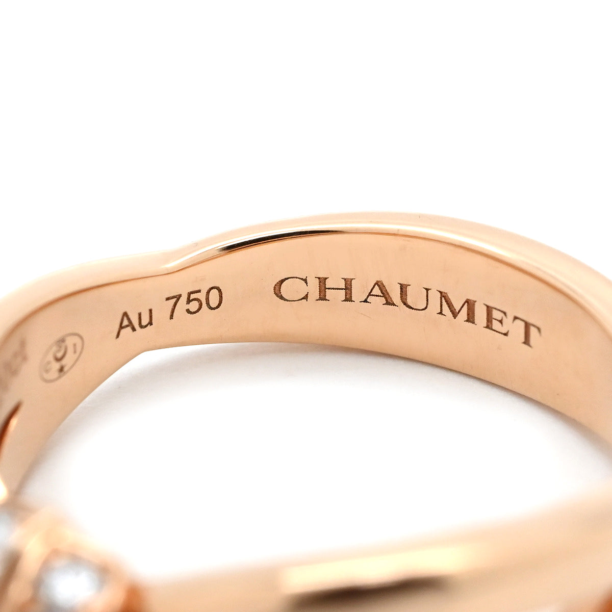 ショーメ CHAUMET リアン セデュクシオン ダイヤ リング ピンク