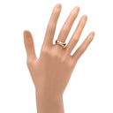 ショーメ CHAUMET リアン セデュクシオン ダイヤ リング ピンクゴールド K18PG ダイヤモンド #50 リング 指輪 18K 750 リボン 結び目リング 9.5号