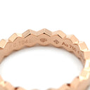 ショーメ CHAUMET ビー ドゥ ショーメ ハニカム 083361-049 ピンクゴールド K18PG ダイヤモンド #49 リング 指輪 Bee My Love 3P 3石 3粒 ダイヤ 9号
