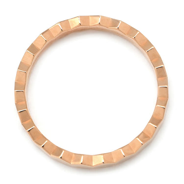 ショーメ CHAUMET ビー ドゥ ショーメ ダイヤ3P 083361-056 ピンクゴールド K18PG ダイヤモンド #56 リング 指輪 ビーマイラブ ハニカム ヘキサゴン 15.5号