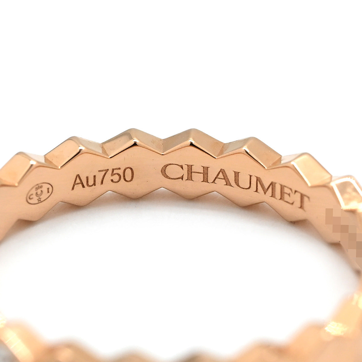 ショーメ CHAUMET ビー ドゥ ショーメ ダイヤ3P 083361-056 ピンク