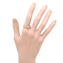 ショーメ CHAUMET ビー ドゥ ショーメ ダイヤ3P 083361-056 ピンクゴールド K18PG ダイヤモンド #56 リング 指輪 ビーマイラブ ハニカム ヘキサゴン 15.5号