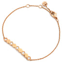 ショーメ CHAUMET ビー ドゥ ショーメ ハニカム 084679-000 ピンクゴールド K18PG ダイヤモンド ブレスレット Bee My Love 5P 5石 5粒 ダイヤモンド