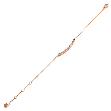 ショーメ CHAUMET ビー ドゥ ショーメ ハニカム 084679-000 ピンクゴールド K18PG ダイヤモンド ブレスレット Bee My Love 5P 5石 5粒 ダイヤモンド