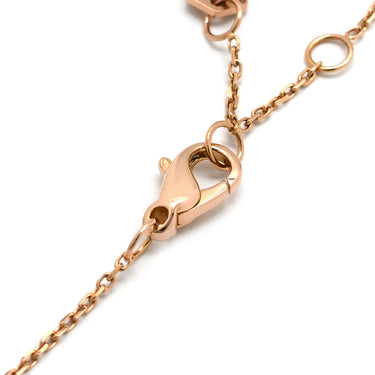 ショーメ CHAUMET ビー ドゥ ショーメ ハニカム 084679-000 ピンクゴールド K18PG ダイヤモンド ブレスレット Bee My Love 5P 5石 5粒 ダイヤモンド