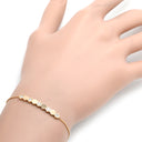 ショーメ CHAUMET ビー ドゥ ショーメ ハニカム 084679-000 ピンクゴールド K18PG ダイヤモンド ブレスレット Bee My Love 5P 5石 5粒 ダイヤモンド