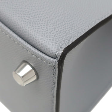 エルメス HERMES ケリー25 外縫い グリパンタン レザー ヴォーマダム 2WAYバッグ シルバー金具 ショルダー 2025年製