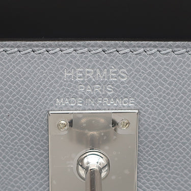 エルメス HERMES ケリー25 外縫い グリパンタン レザー ヴォーマダム 2WAYバッグ シルバー金具 ショルダー 2025年製