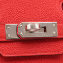 エルメス HERMES バーキン25 ルージュクー トゴ ハンドバッグ シルバー金具 新品 未使用 赤 2025年製