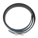 エルメス HERMES ミニ コンスタンスH ブルージーン×ブラック トゴ ボックスカーフ #70 ベルト Hバックル リバーシブル