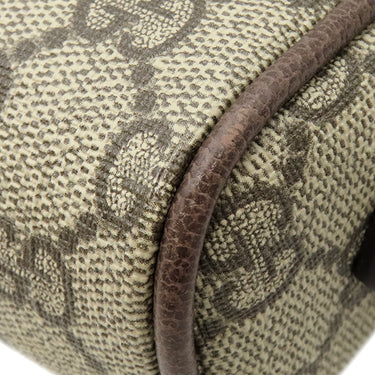 グッチ GUCCI GGスプリーム オフィディア ミニバッグ 517350 ベージュ×ブラウン GGスプリームキャンバス レザー ショルダーバッグ ゴールド金具 茶 シェリー