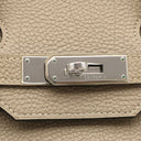 エルメス HERMES バーキン35 トゥルティエールグレー トゴ ハンドバッグ シルバー金具 グレージュ