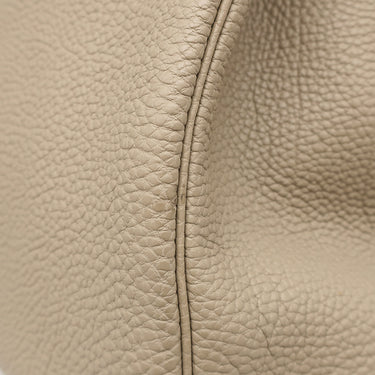 エルメス HERMES バーキン35 トゥルティエールグレー トゴ ハンドバッグ シルバー金具 グレージュ