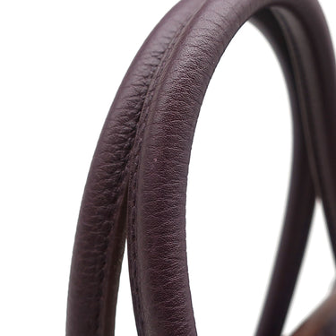 エルメス HERMES バーキン35 レザン トゴ ハンドバッグ シルバー金具 紫