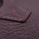 エルメス HERMES バーキン35 レザン トゴ ハンドバッグ シルバー金具 紫