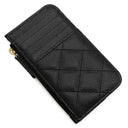 シャネル CHANEL マトラッセ クラシック ジップ キルティング AP2570 ブラック カーフ キャビアスキン コインケース ゴールド金具