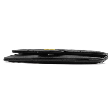 シャネル CHANEL マトラッセ クラシック ジップ キルティング AP2570 ブラック カーフ キャビアスキン コインケース ゴールド金具