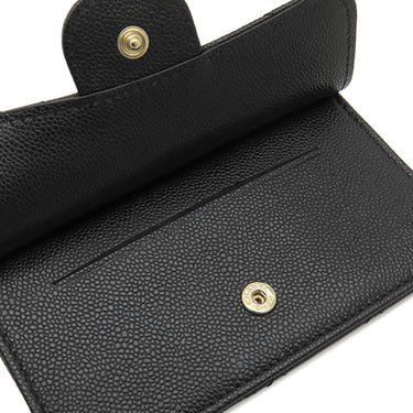 シャネル CHANEL マトラッセ クラシック ジップ キルティング AP2570 ブラック カーフ キャビアスキン コインケース ゴールド金具