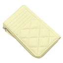 シャネル CHANEL クラシック ジップ AP3179 ライム レザー キャビアスキン コインケース ゴールド金具 カードケース フラグメントケース