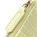 シャネル CHANEL クラシック ジップ AP3179 ライム レザー キャビアスキン コインケース ゴールド金具 カードケース フラグメントケース