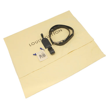 ルイヴィトン LOUIS VUITTON キーポル バンドリエール45 N41418 ダミエグラフィット ダミエグラフィットキャンバス 2WAYバッグ シルバー金具 黒 ボストン