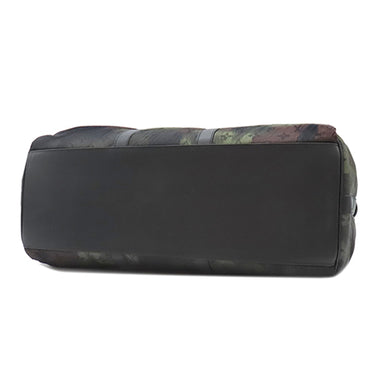 ルイヴィトン LOUIS VUITTON キーポル バンドリエール50 M41416 カーキ×ブラック ナイロン レザー モノグラムカモフラージ ボストンバッグ マットブラック金具 イニシャル刻印入り