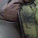 ルイヴィトン LOUIS VUITTON キーポル バンドリエール50 M41416 カーキ×ブラック ナイロン レザー モノグラムカモフラージ ボストンバッグ マットブラック金具 イニシャル刻印入り