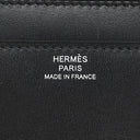 エルメス HERMES コンスタンス トゥーゴー ブラック ボックスカーフ 長財布 シルバー金具 黒 ショルダー