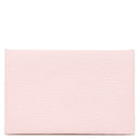 エルメス HERMES カルヴィ ローズサクラ シェーブル カードケース シルバー金具 二つ折り 2024年製