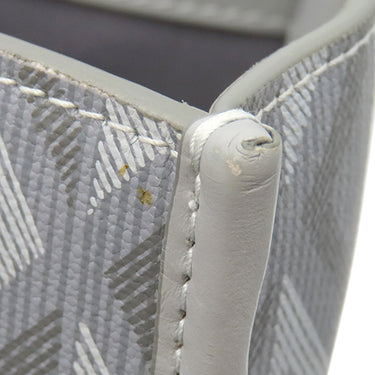 クリスチャン・ディオール Christian Dior CD ダイヤモンド サファリ トート 1ESSH224CDP グレー PVC レザー トートバッグ シルバー金具 幾何学柄 大容量